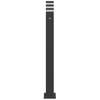 Vidaxl Zewnętrzna Lampa Stojąca Z Czujnikiem, Czarna, 110 Cm