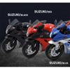 1/12 Suzuki GSX-R1000R литой гоночный мотоцикл модель имитация литой металл уличный спортивный мотоцикл модель коллекция детский подарок