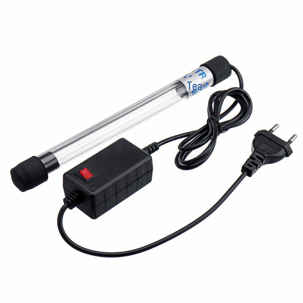 UV Sterilizer Lamp for Aquariums, Fish Tanks & Ponds - Submersible Water Purification & Disinfection Solution