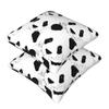 Panda Cute Animal 2 pcs Square Pillowcase Pillow Cover Cushion Zip Decorative Comfort Throw Pillow for Home Car
