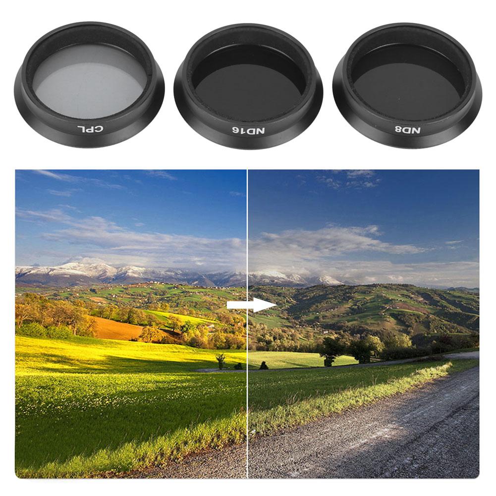 JUNESTAR CPL ND8 ND16 Фильтр-поляризатор для объектива 3 в 1 Набор для камеры OSMO ACTION Motion