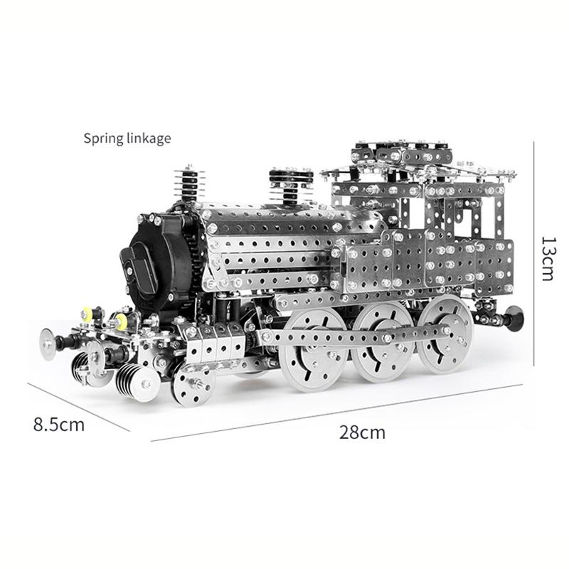 Взрослый Силовой Механический Конструктор Строительный Блок Мальчик Сложный Винт Гайка Ручная Сборка Модель Мотоцикла Металлическая Игрушка Подарок
