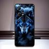 Лев Медведь Кошка Крутой Для Xiaomi Redmi Note 15 14 13 12 12S 11E 11 11S Pro Plus 4G 5G Черный Мягкий ТПУ Чехол для Телефона