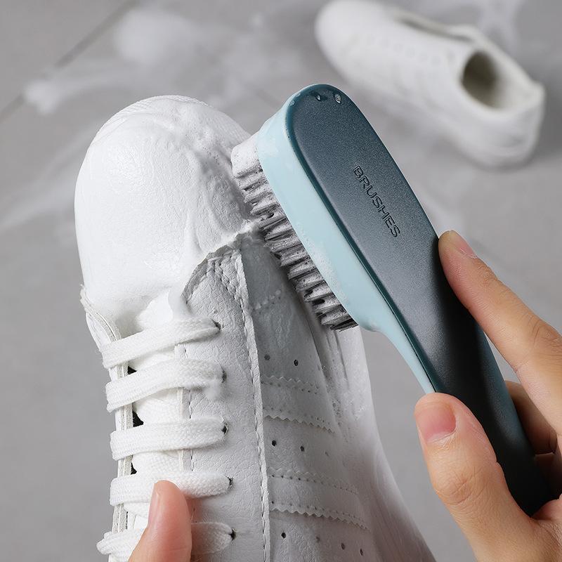 1pc Shoe Cleaning Brush Plastic Clothes Scrub Brush Household Cleaning Tool for Laundry Cleaning Accessories