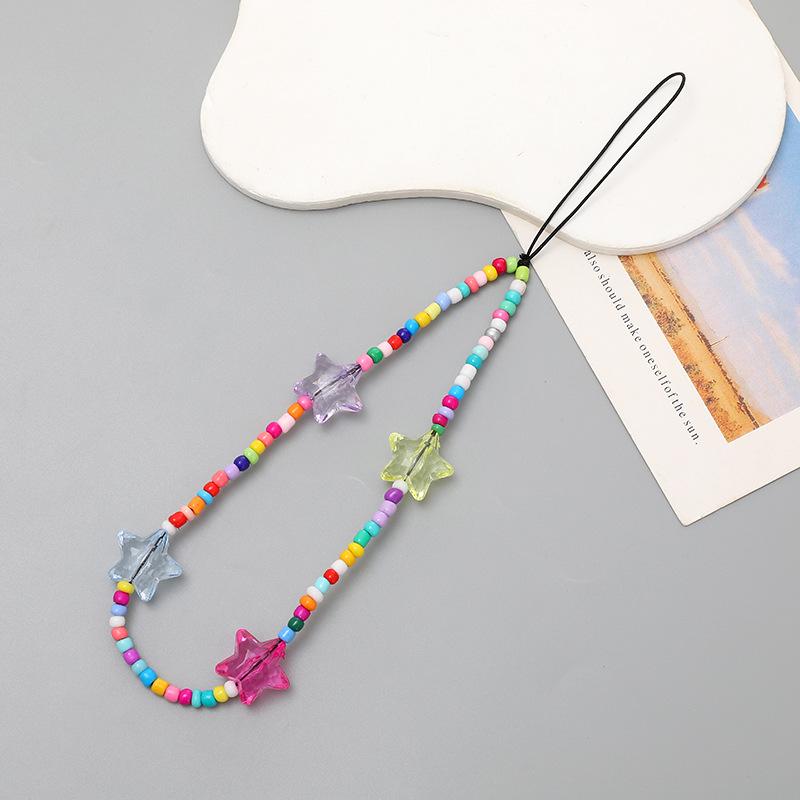 Красочный мультяшный чехол для телефона с ремешком и электропокрытием в квадратную клетку