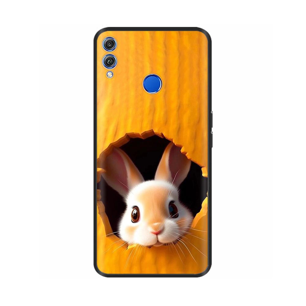 Чехол для телефона Honor 8X Чехол Мягкий ТПУ Силиконовая Задняя Крышка Для Huawei Honor 8X Чехлы Ударопрочный Honor8X Милый Расписной Чехол Fundas