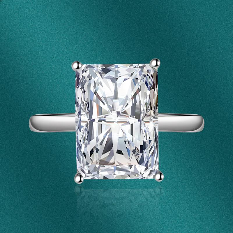 Sace Gems Классическое кольцо из медного сплава с цирконом, женские ювелирные изделия, свадебный подарок для вечеринки