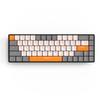 Беспроводная механическая игровая клавиатура Free Wolf K68 с Bluetooth и двумя режимами работы (С возможностью горячей замены, Русская раскладка)