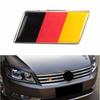 Universal Aluminum Car Front German Flag Grille Emblem Badge Universal