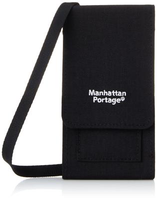 Оригинальная сумка через плечо Cobble Hill, чехол для смартфона, черный [Manhattan Portage] [Официальный]