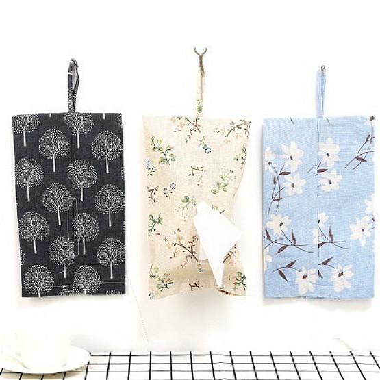 Wall Hanging Type Tissues Case for Home Decoration Bathroom Toilet Paper Napkin Holder Car Storage