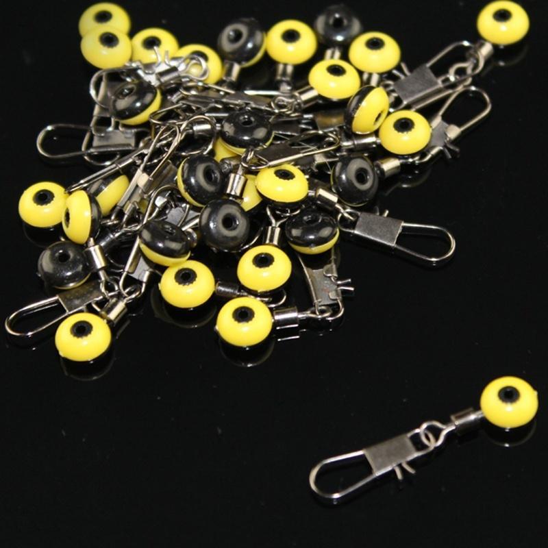 30 шт./компл., поплавок для рыбалки, остановки, соединители для космических бобов, инструменты для морской рыбалки в соленой воде