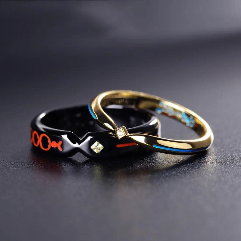 Аниме Black Saber Altria Pendragon кольцо для косплея унисекс пара регулируемые кольца аксессуары ювелирные изделия подарок