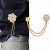 Seam Free Clothing Magnetic Clasp Shiny Cuff Fixing Magnet Pin  Shirt Sleeve