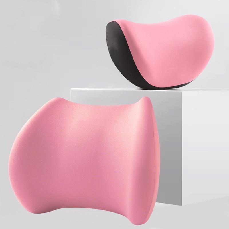 Подушка для поясничной поддержки подголовника автомобиля из пеноматериала с эффектом памяти - универсальная автомобильная подушка для поддержки плеч и шеи