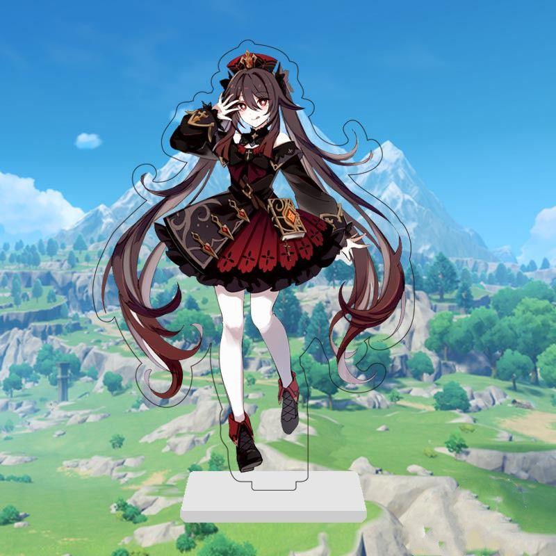 Gorgeous Genshin Impact Acrylic Stand Anime Characters Desktop Display