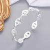 Trendy Japanese Pig Nose Adjustable Open Bracelet In European and American Hot-Selling Fashion