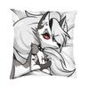 Modern Hazbin Alastor Buddy Sofa Cushion Cover Soft Cartoon Anime Pillow Case Home Decorative Pillowcase