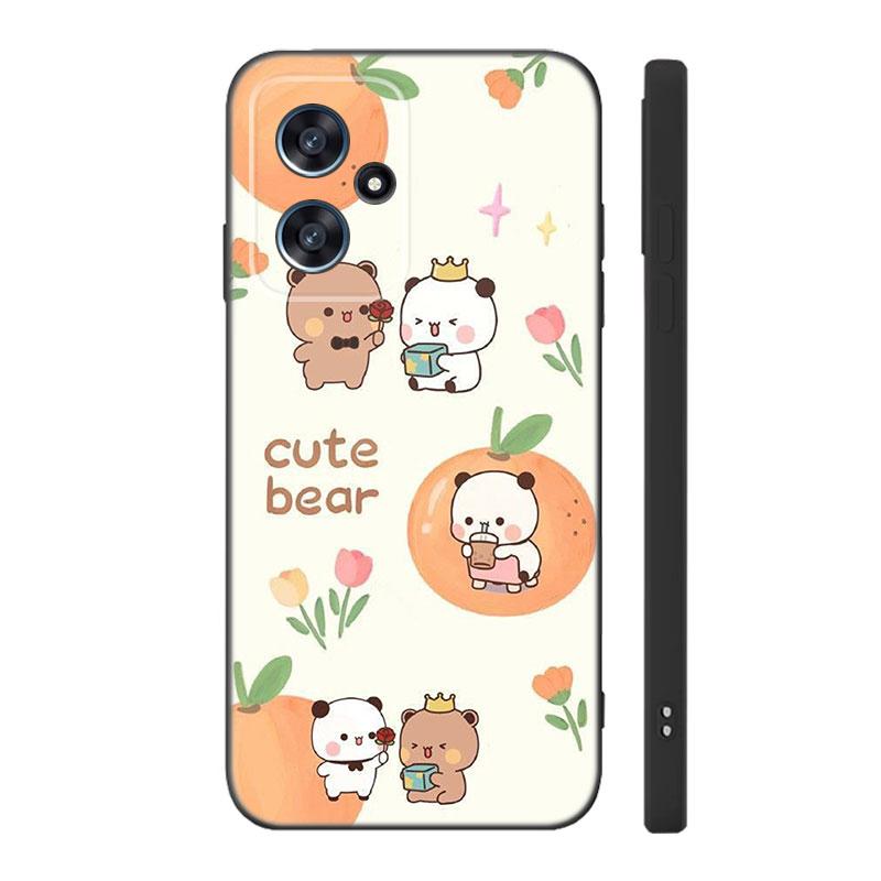 Cute BuBu DuDu Black Silicone Phone Case For Xiaomi POCO X3 X4 NFC F3 F4 GT F5 M3 M4 M6 X5 X6 Pro 5G C55 C65 M5