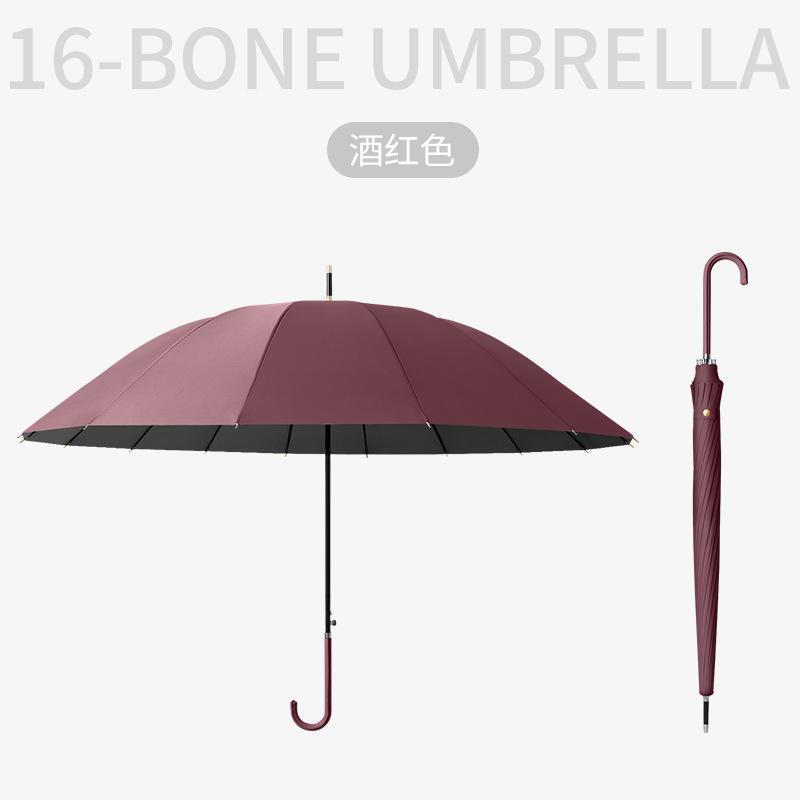 Зонт 16 костей зонт с длинной ручкой, литературный маленький свежий прямой зонт с рисунком