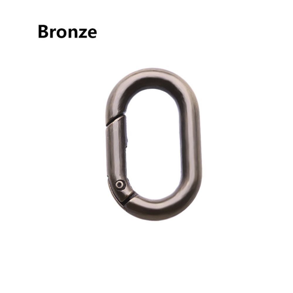 Outdoor Camping Tool Oval Climbing Clip Keychain Ring Buckle Hook Carabiner