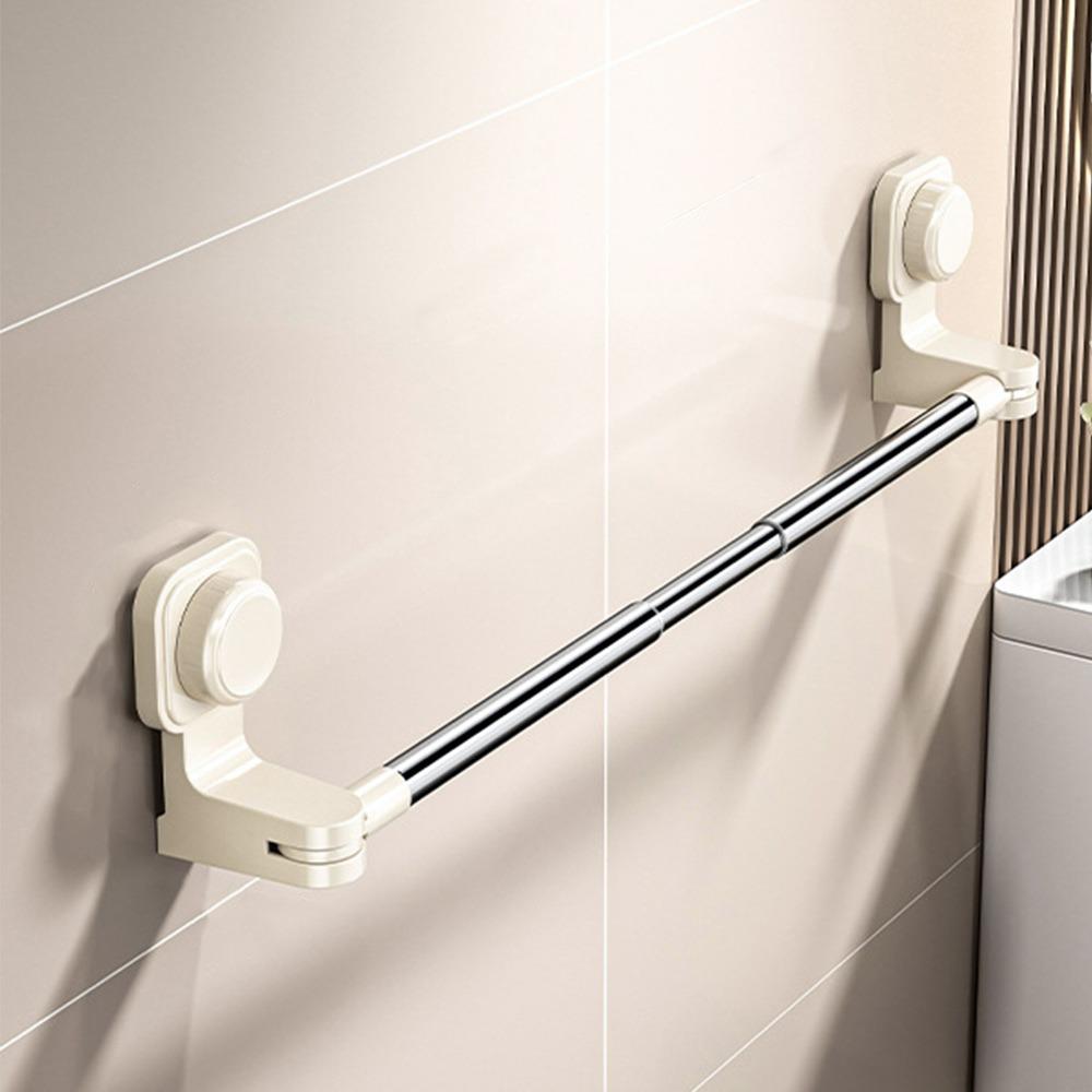 Вешалка для полотенец на присоске, регулируемая вешалка для тапочек, новые штанги для полотенец