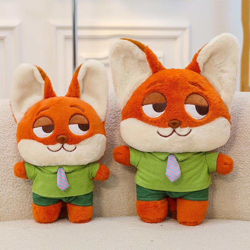 Fox Plush Zootopia Toy Cute Cartoon Girls Children Bedtime Buddy Holiday Gift