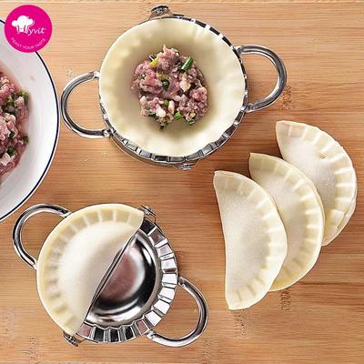 Нержавеющая сталь Пельменная машина Антипригарное покрытие Пельменная машина для пирогов Тесто Машина для пасты Ложка для мяса Кухонные принадлежности для выпечки