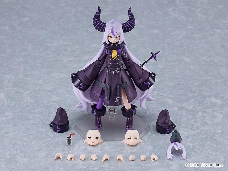 Figma Hololive Production Laplace Darkness Non-scale Plastic Painted Movable Figure