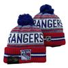 Winter Rugby Knit Beanie Warm Wool Hat Men Women