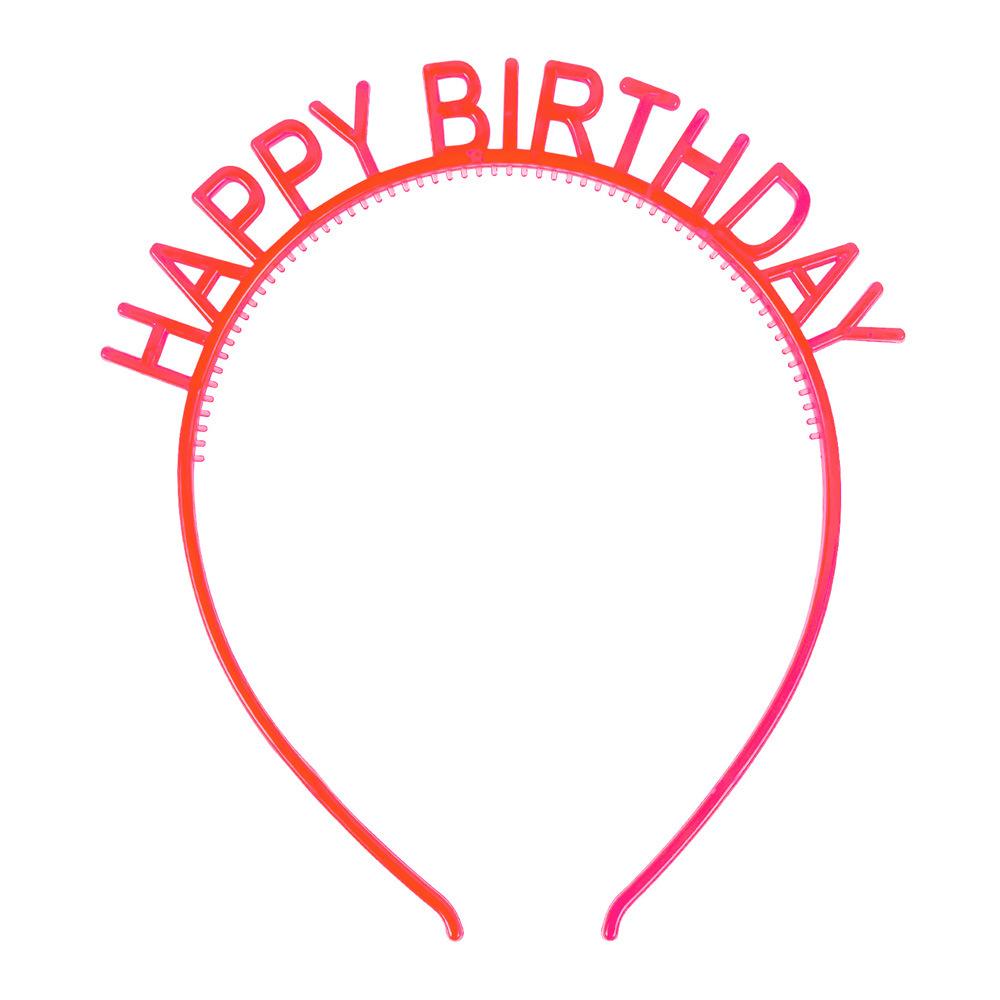 Пять ободков для волос с днем рождения, цветной торт, украшенный, повязка на голову для вечеринки по случаю дня рождения, головной убор в виде шляпы на день рождения.