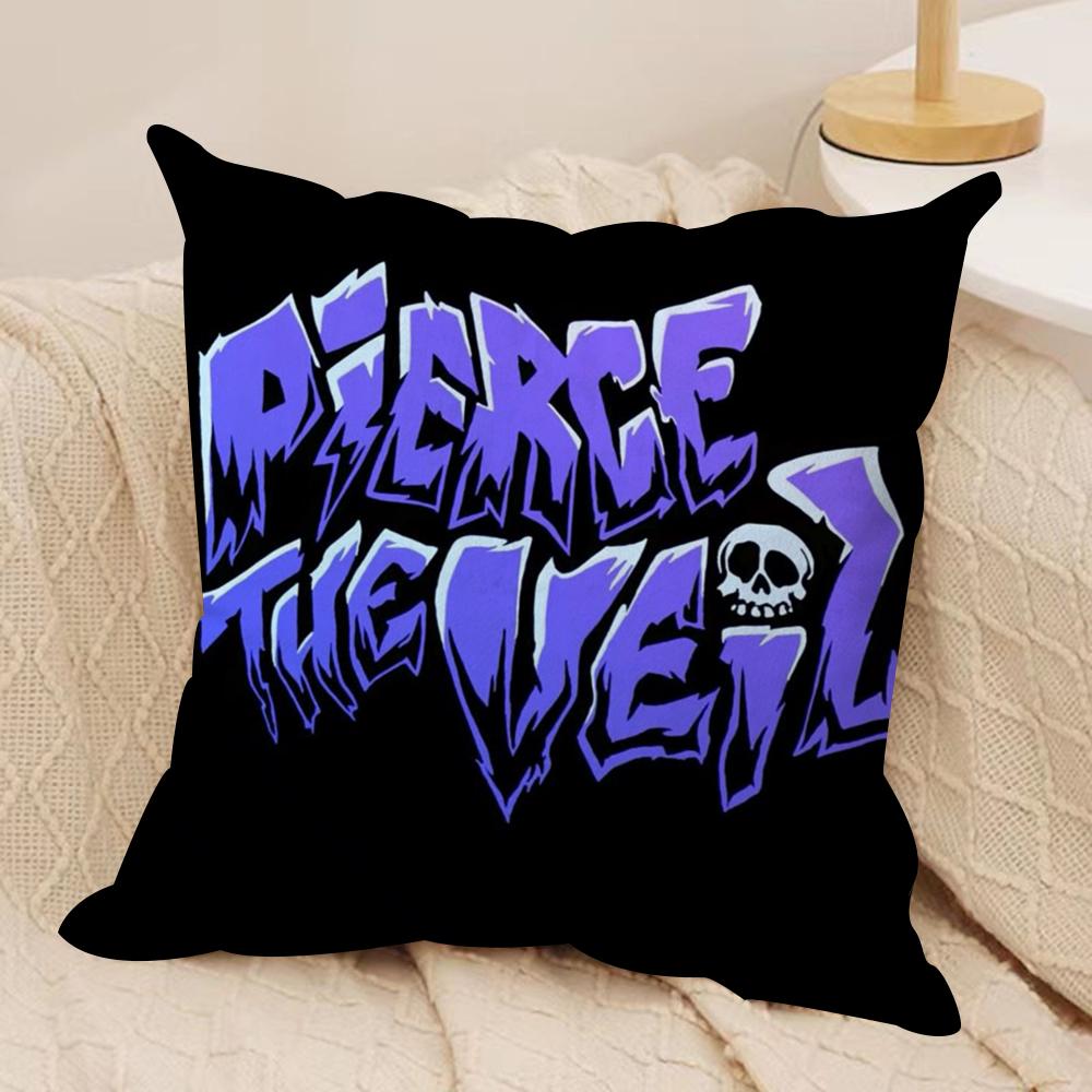 Чехол на подушку Pierce The Veil, шелковистый короткий плюш, двусторонний печатный наволочка для дивана, для всех сезонов, декор для дома, подарок