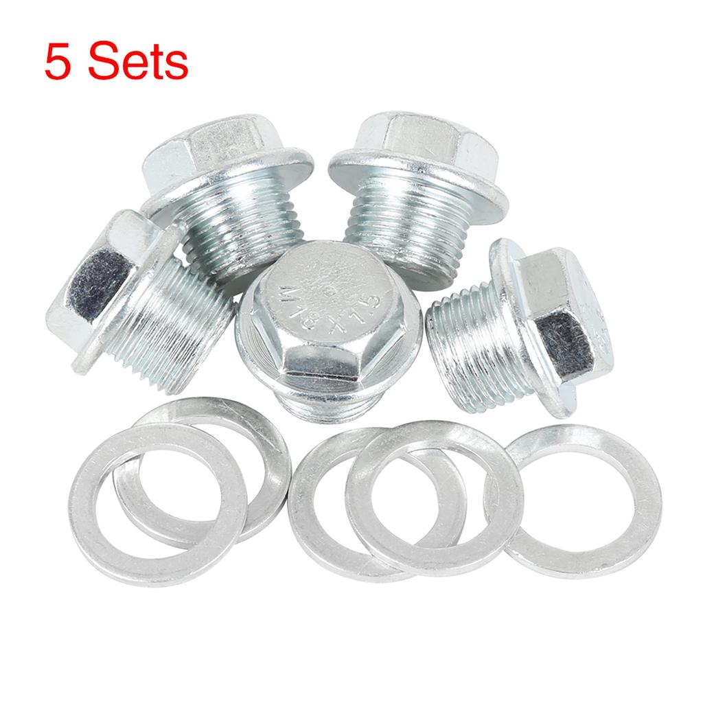 uxcell Drain Screw, Drain Plug Nut Screw, Drain Bolt with