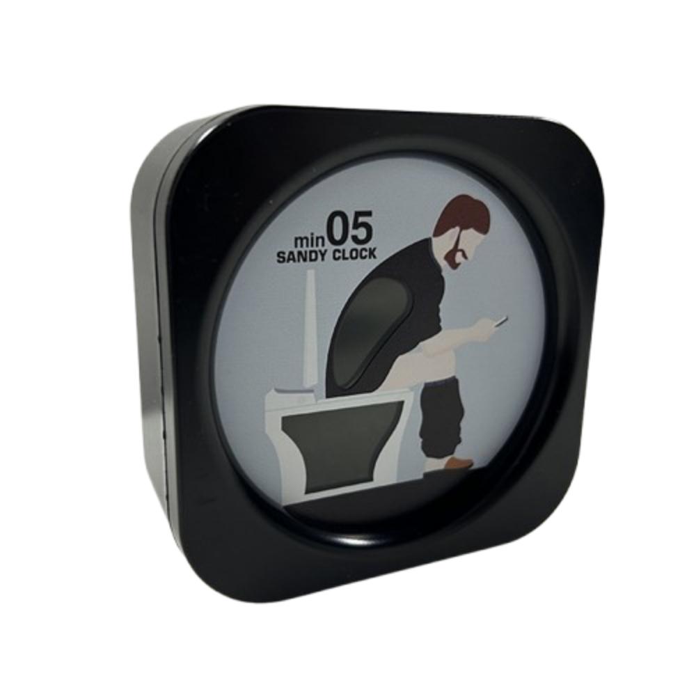 Унитаз Форма песочные часы Таймер для туалета Забавный новинка Напоминание Таймер 5 минут Песочные часы Папа