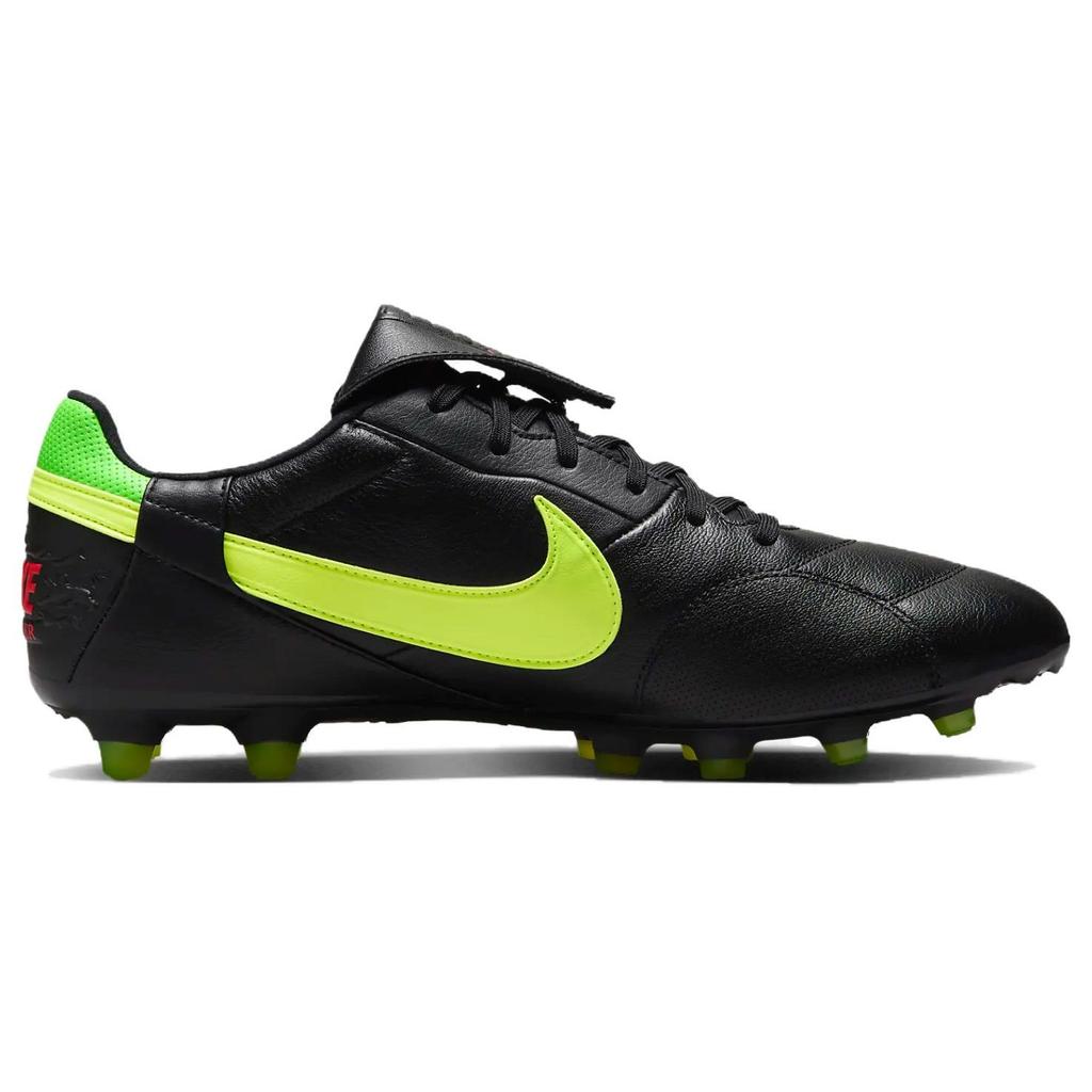 Nike Кроссовки унисекс Premier 3 Low FG Black Green Strike Ярко-Малиновый Volt HM0265-008