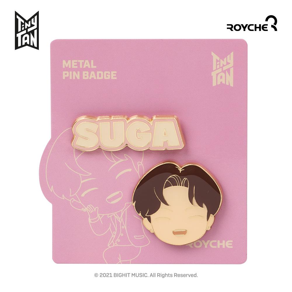 BTS (Бантан Бойз)  Значок с динамитом TinyTan, металлический тип, официальный, оригинальный, аутентичный, K-POP, айдол