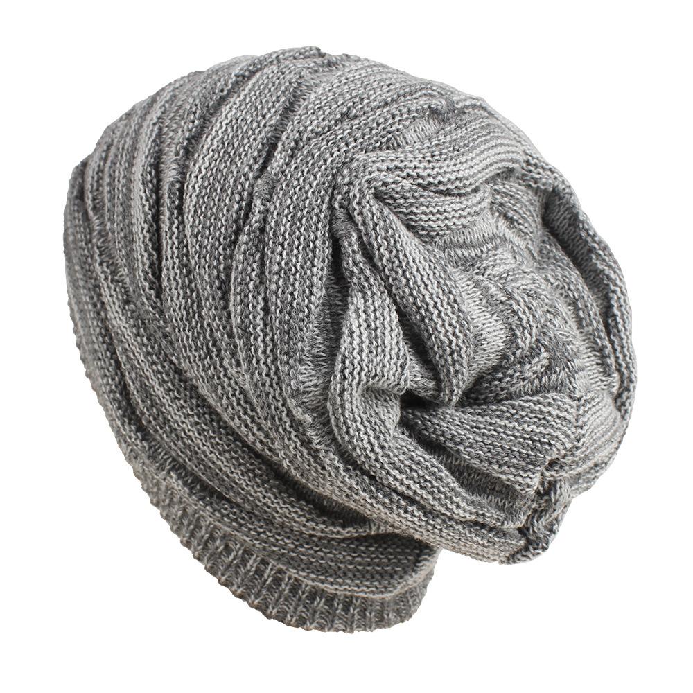 Женская однотонная теплая шерстяная вязаная ромбовидная шапка для отдыха на открытом воздухе