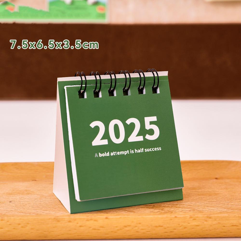 2024.8.-2025.12 Calendar Simple Mini Desk Calendar Kawaii To Do List Daily Schedule Table Planner Home Office Stationery Supplies