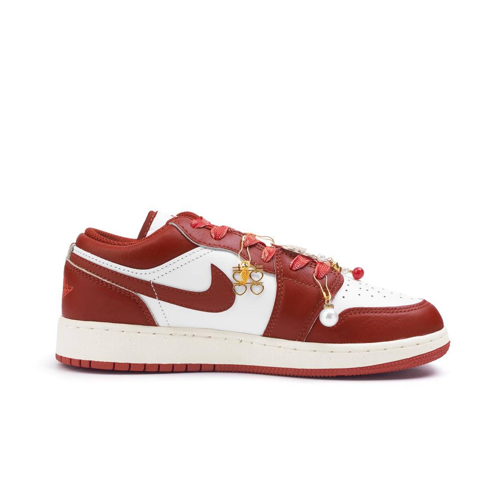 Jordan Кроссовки Air Jordan 1 Low Skateboard Женские Красные FJ3465-160(Team746-SBOX)