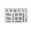 Crystal Glue Resin Gypsum Aromatherapy Abrasives Irregular Building Blocks Square Ornaments Toy Silicone Mold