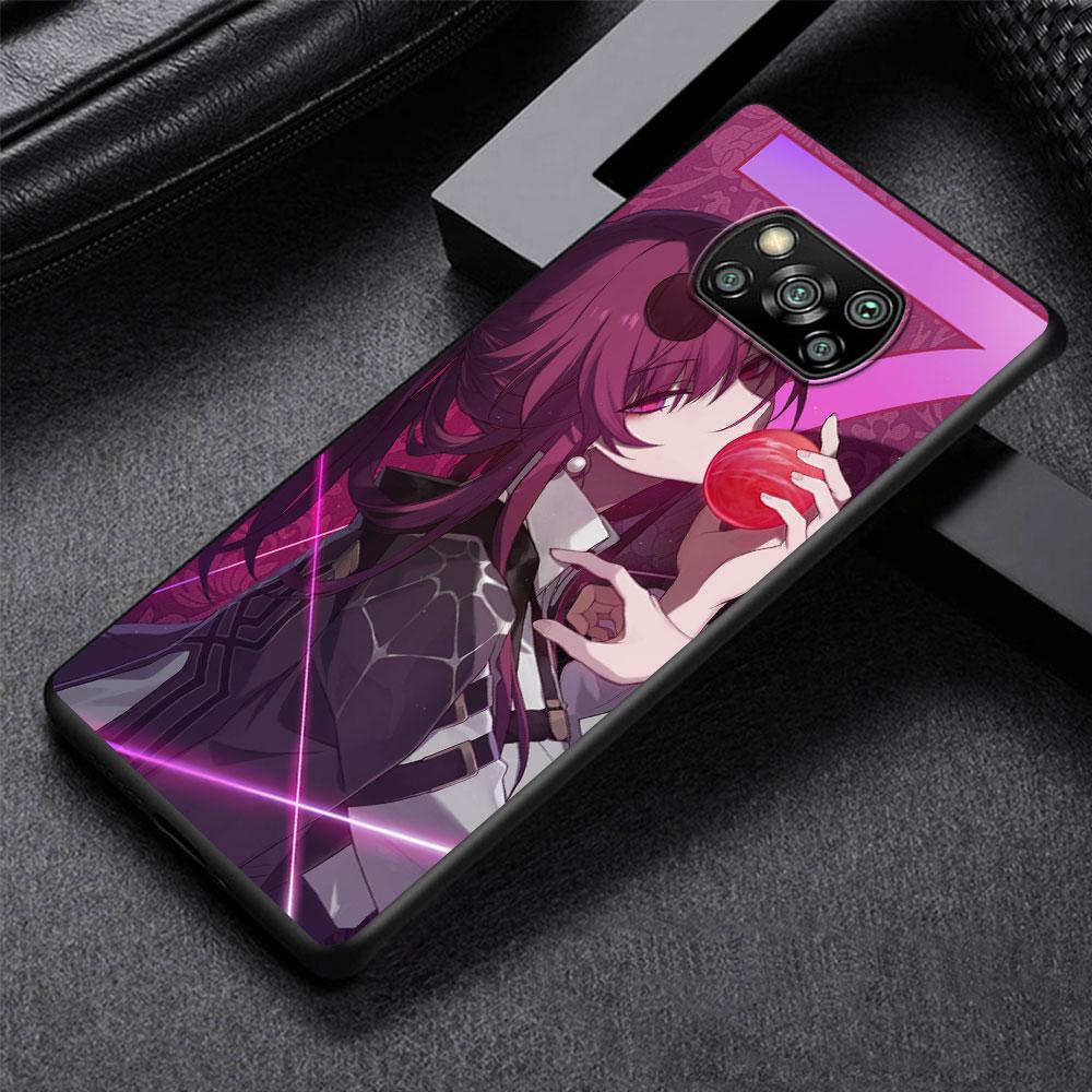 Симпатичный чехол Star Rail для Xiaomi Poco X3 NFC X5 F3 M5s M4 M3 M2 Pro, черный чехол из ТПУ для мобильного телефона, мягкий бампер