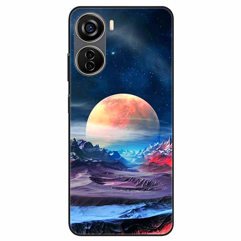 For ZTE Libero 5G IV Case A302 Soft Silicone Lovely Shockproof Cover for ZTE Libero 5G IV TPU Coque Cute Cats Funda Shells 6.6''
