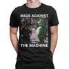 Portland Frog Protest Rage Against The Machine Men T Shirt Resist Frog Tee Shirt Short Sleeve O Collar T-Shirt Cotton Clothes