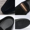 Men's Slippers Lightweight Casual Shoes Suede Half Support Slippers Mules Summer Outdoor Loafers Slip On Soft Sole Flats for Men