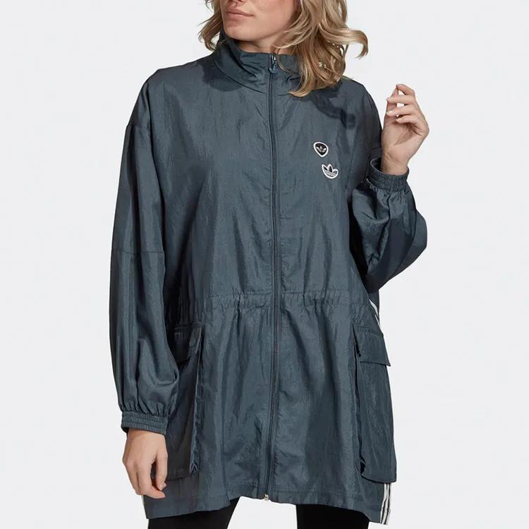 adidas Originals Куртка Женская Руины Синий (унисекс) Куртки FU3777