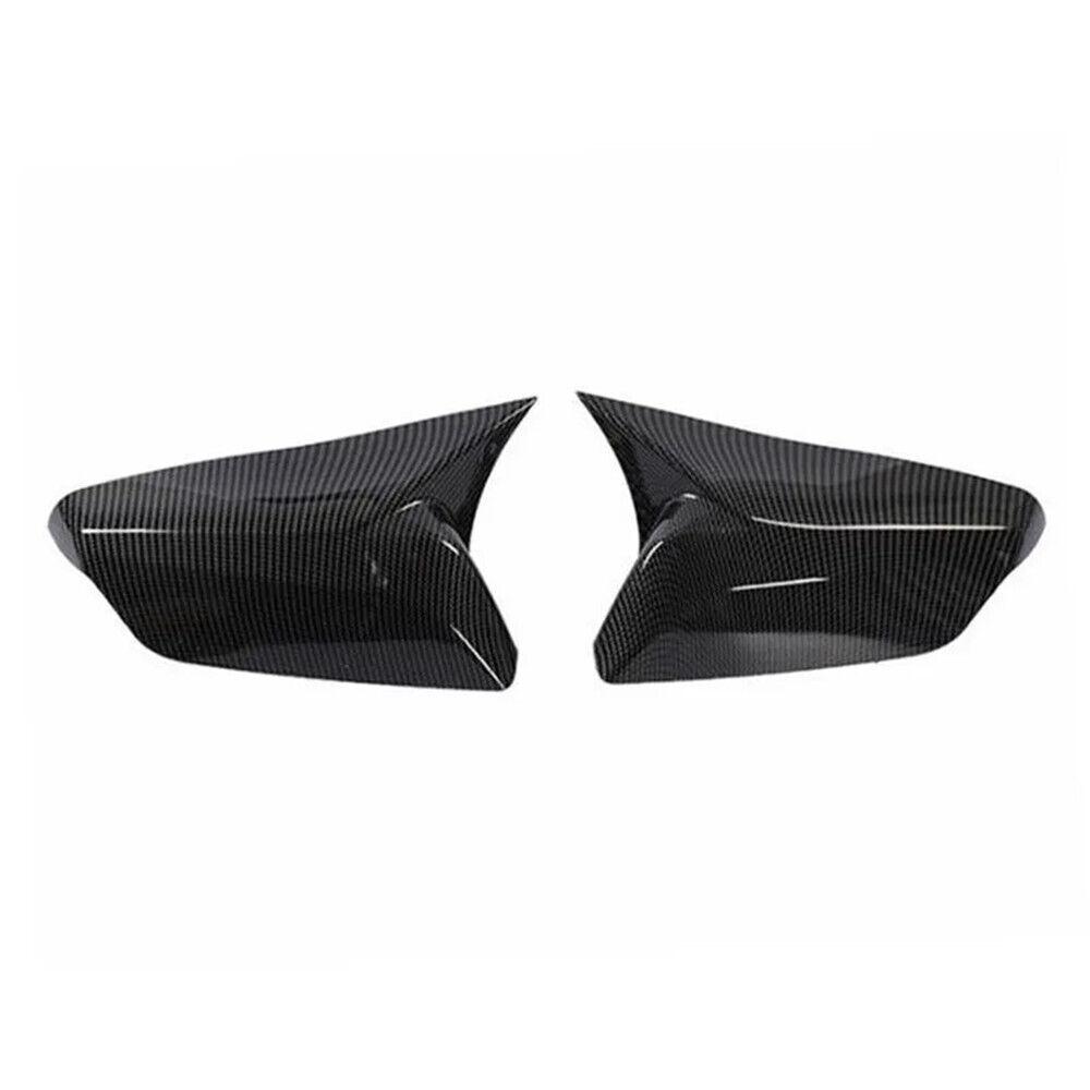 Version For Chevrolet Malibu L LS LT 2016- Car Sticker Rearview Side Mirror Cover Wing Cap Exterior Door Case Trim ABS