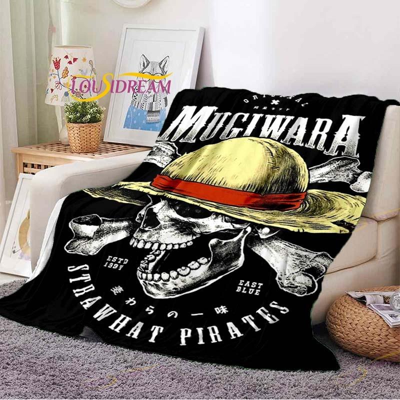 Цельное одеяло с принтом аниме, фланелевое одеяло, покрывало для кровати, мягкое покрывало с мультяшным принтом животных, покрывало для дивана, одеяло