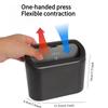 1PC car trash can home car dual-purpose car side door hanging storage box mini creative car trash can