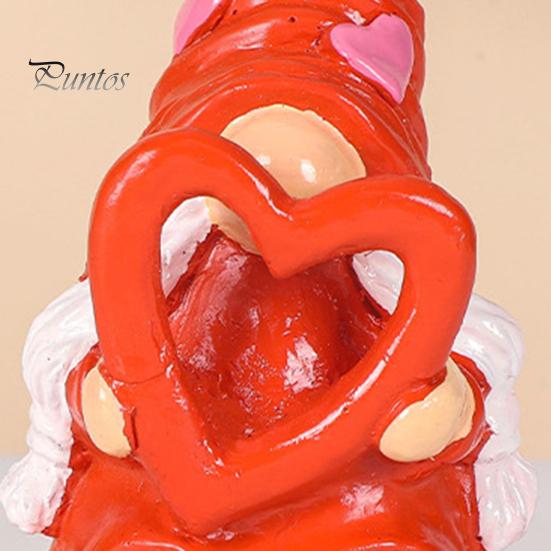 4 шт./набор фигурок гнома ко Дню святого Валентина, статуэтка из смолы «ЛЮБОВЬ», безликая скульптура эльфа, украшение для дома, офиса, свадьбы, рабочего стола