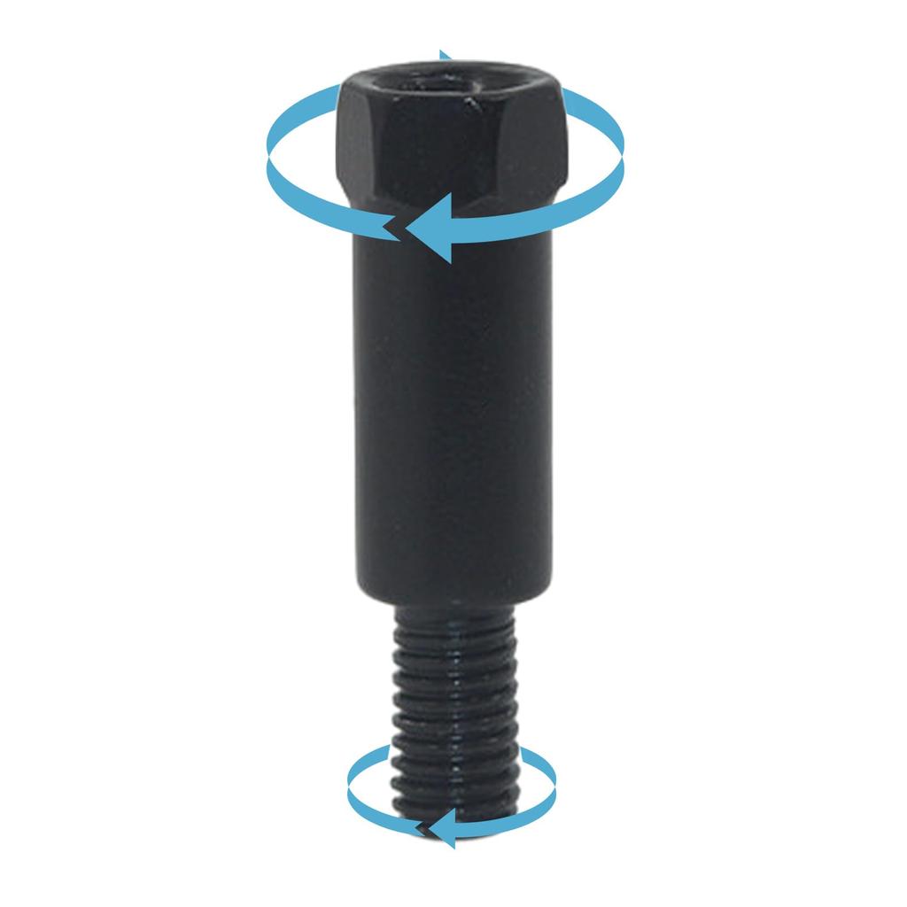 Адаптер для переоборудования зеркала мотоцикла, Набор из 2 штук, Для мотоциклов, Зеркало, Винты, Адаптеры, Вперед и